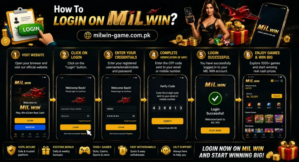 Login on Mil Win
Register On Mil Win Mil Win Download milwin Mil Win